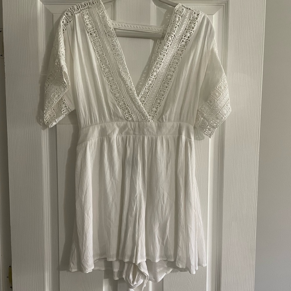 White Romper